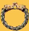 Bracelet, Pink Enamelling on gold,Banaras,19th century A.D.