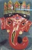 Mask Ganesh  Paper Machhe , 20th century banaras