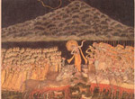 Krishna Lifting Govardhan  Kishangarh, 1775 A.D.