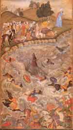 Exodus of Moses Mughal C 1590 A.D.