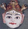 Mask Shiva Paper Macche 20th Century banaras